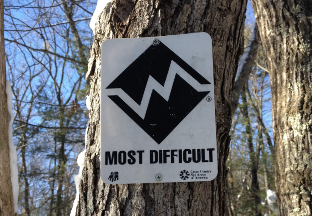 trail head sign