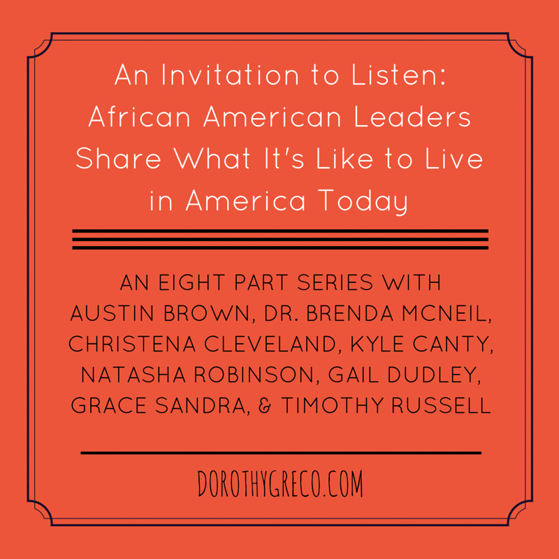 An Invitation to Listen: African Americans Leaders on Life in the US