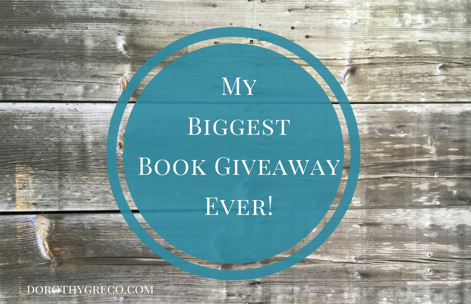 My Biggest Book Giveaway Ever!